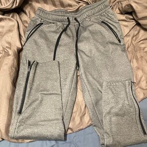 BCG grey tapered sweat pants